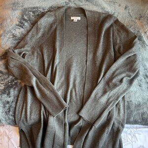 Croft & Barrow Women's Charcoal Cardigan